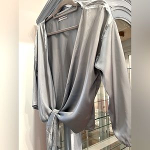 Urban Outfitters Silk Party Top